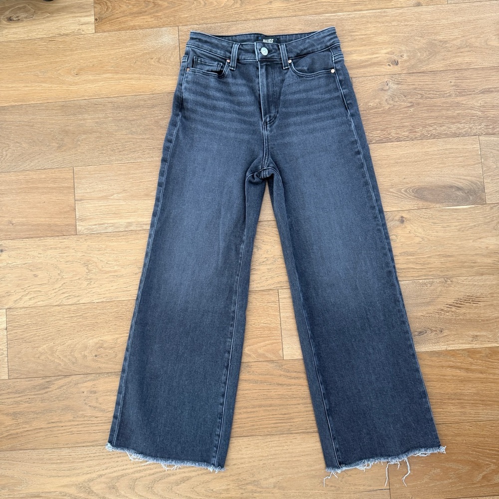 PAIGE Anessa light black jeans. Size 26